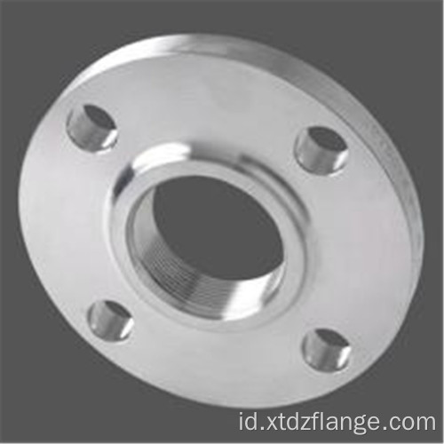 Flange Berulir Baja Karbon Dengan Sertifikat ISO